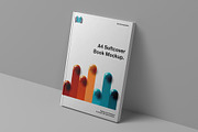 A4 Softcover Book Mockup - 10 views, a Books & Magazine Mockup by Illusiongraphic (Thumbnail 8 of 25)