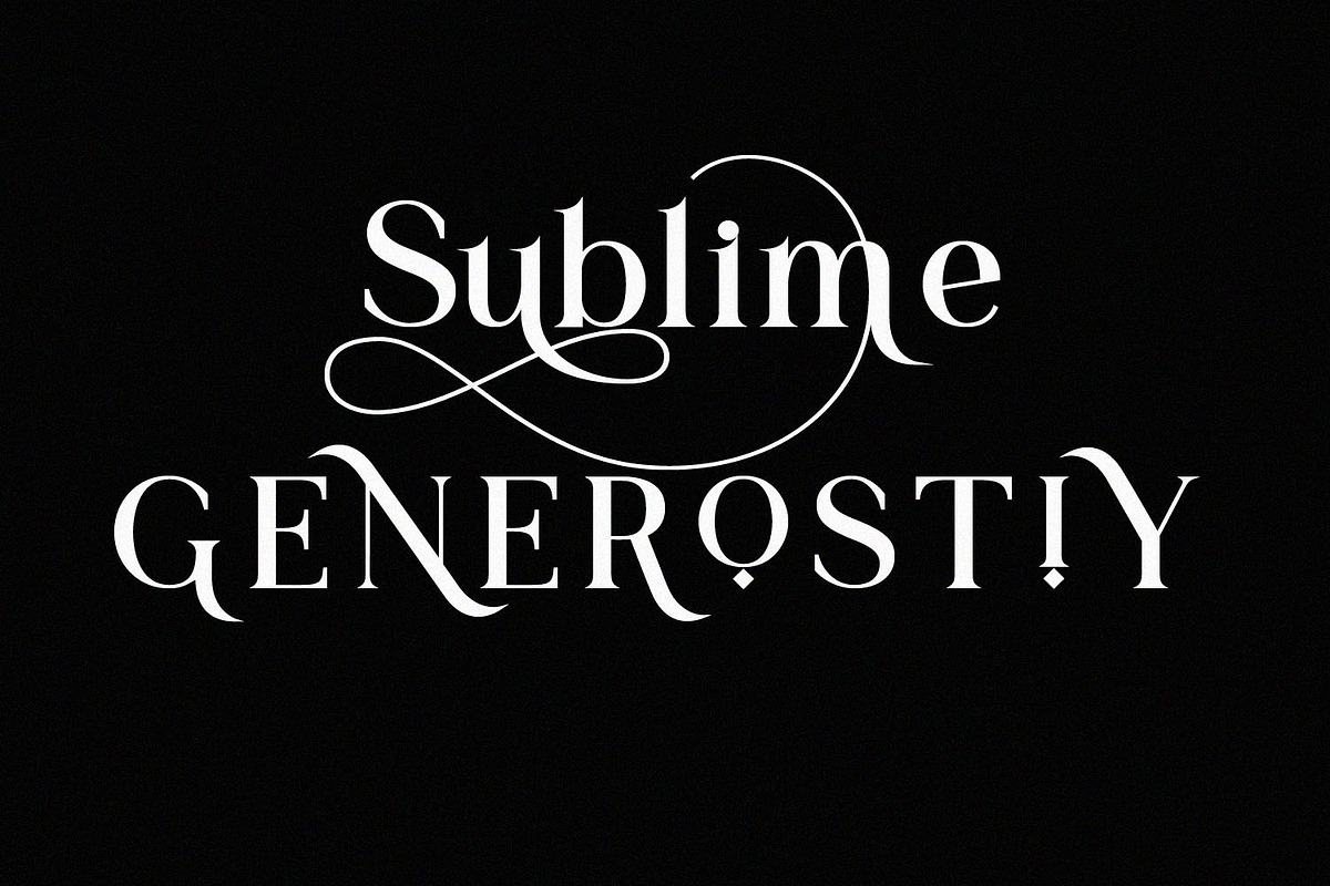 Lostgun Plus | Stylish Typeface, a Serif Font by Qaratype (Photo 14 of 20)