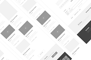 Axure Responsive template Blog 4, a Wireframe Template by Humble UX (Thumbnail 4 of 5)