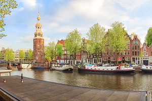 Old town of Amsterdam