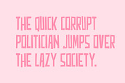 SNAFU, a Sans Serif Font by Loudoun Design Co. (Thumbnail 4 of 6)