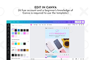 Instagram Template Bold Canva, a Social Media Template by ltsdesigns (Thumbnail 4 of 4)