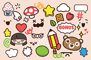 Chubby Myaby Font + Bonus, a Font by fopifopi (Thumbnail 5 of 8)
