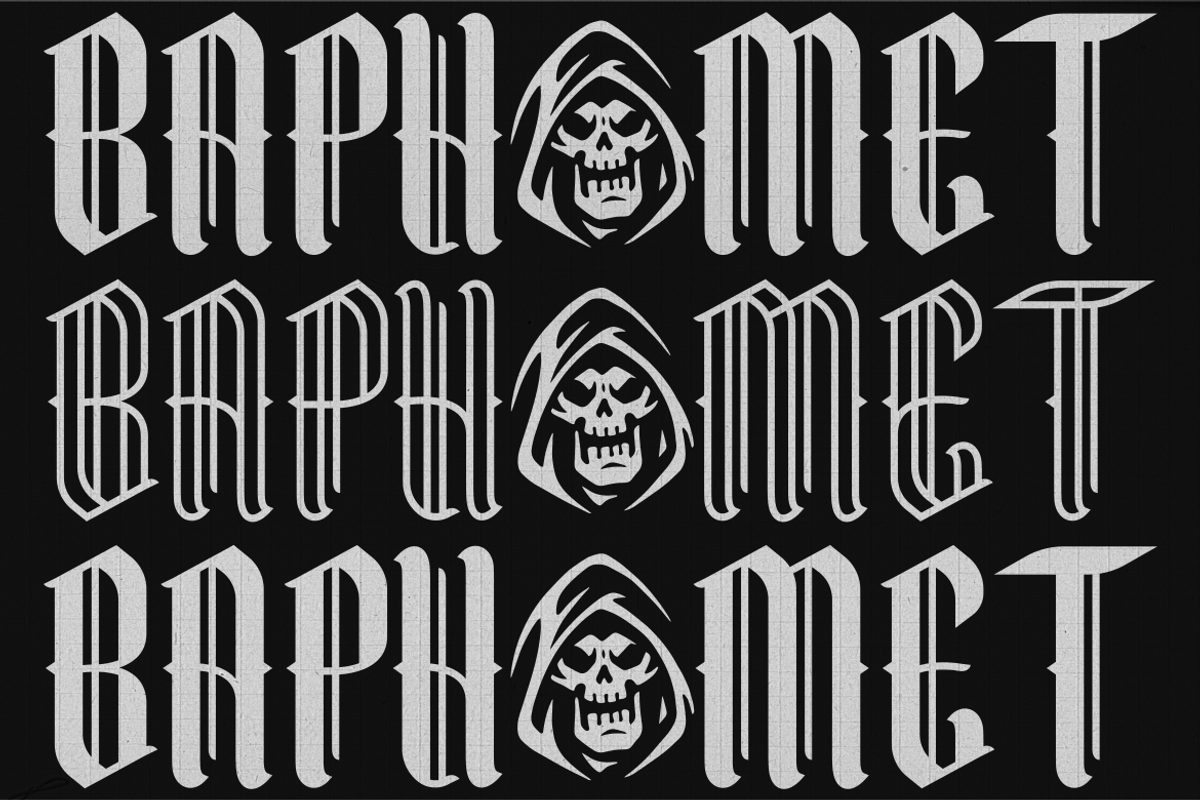 Dark King Blackletter Font, a Font by PutraCetol Studio (Photo 2 of 5)