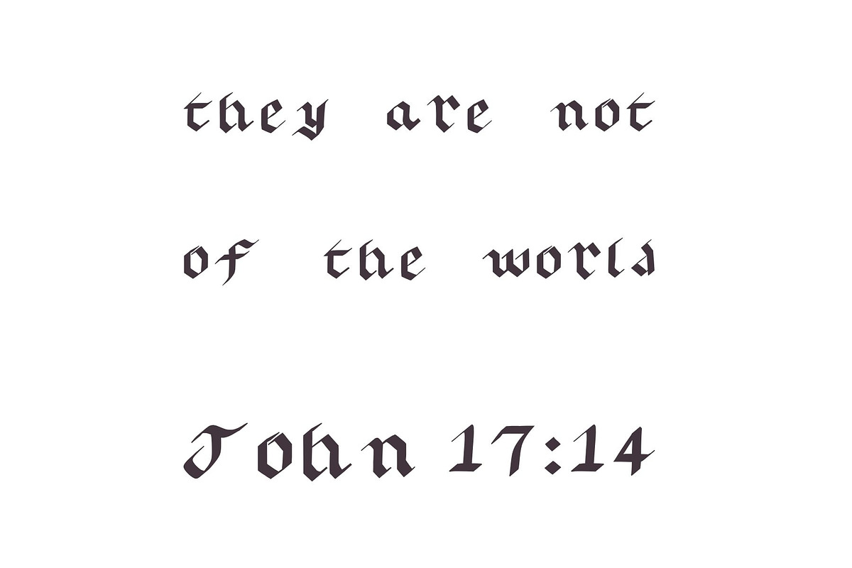 Happily Ever After Medieval Font, a Handwritten Font by Eryn Rose Design (Photo 17 of 18)
