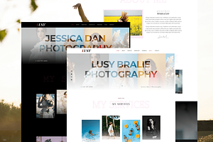 Lusy – Photography Portfolio Theme, a WordPress Template by pixelonetry