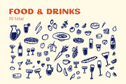 Dinner Party Illustrations, a Food Illustration by sophinka design (Thumbnail 2 of 16)