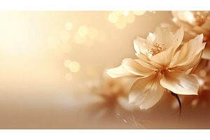 yellow gold flower background ai, a Nature Photo by pikepicture