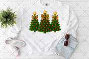 Coquette Christmas Trees Leopard Bow, an Illustration by Craft Nest (Thumbnail 2 of 6)