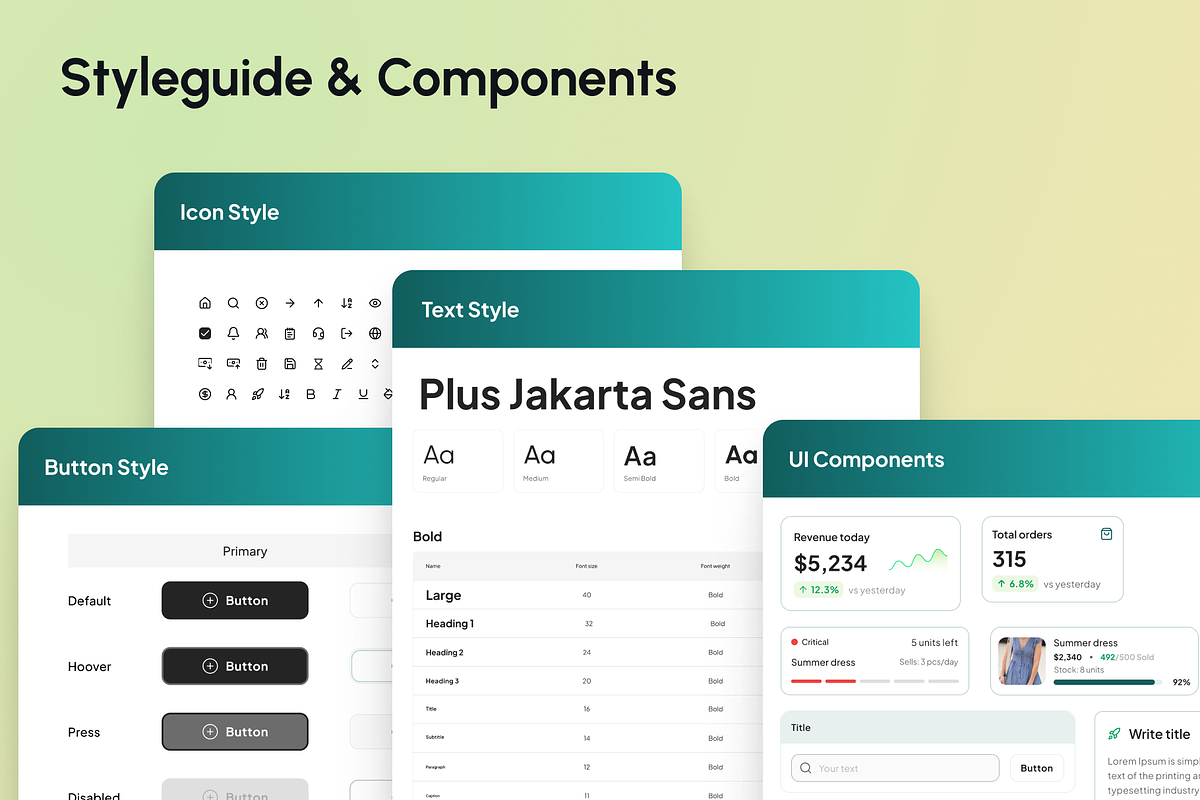Storeflow - SAAS Store Management UI, a Landing Page Template by Agensip Design Agency (Photo 6 of 10)