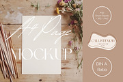 A4 Page Mockup Colouring PA-WI-01, a Books & Magazine Mockup by Callistemon Creative (Thumbnail 1 of 10)