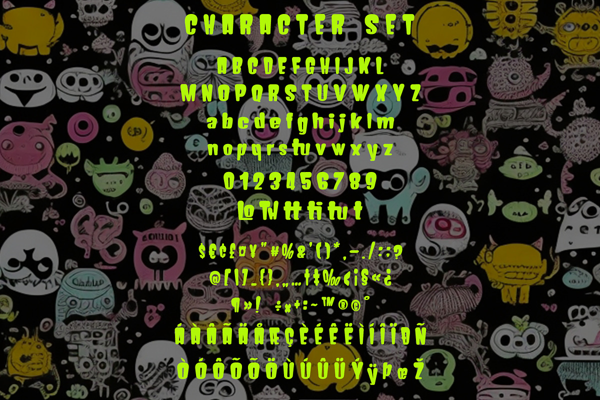 Anutic Display Game Font, a Sans Serif Font by Maulana Creative (Photo 6 of 7)