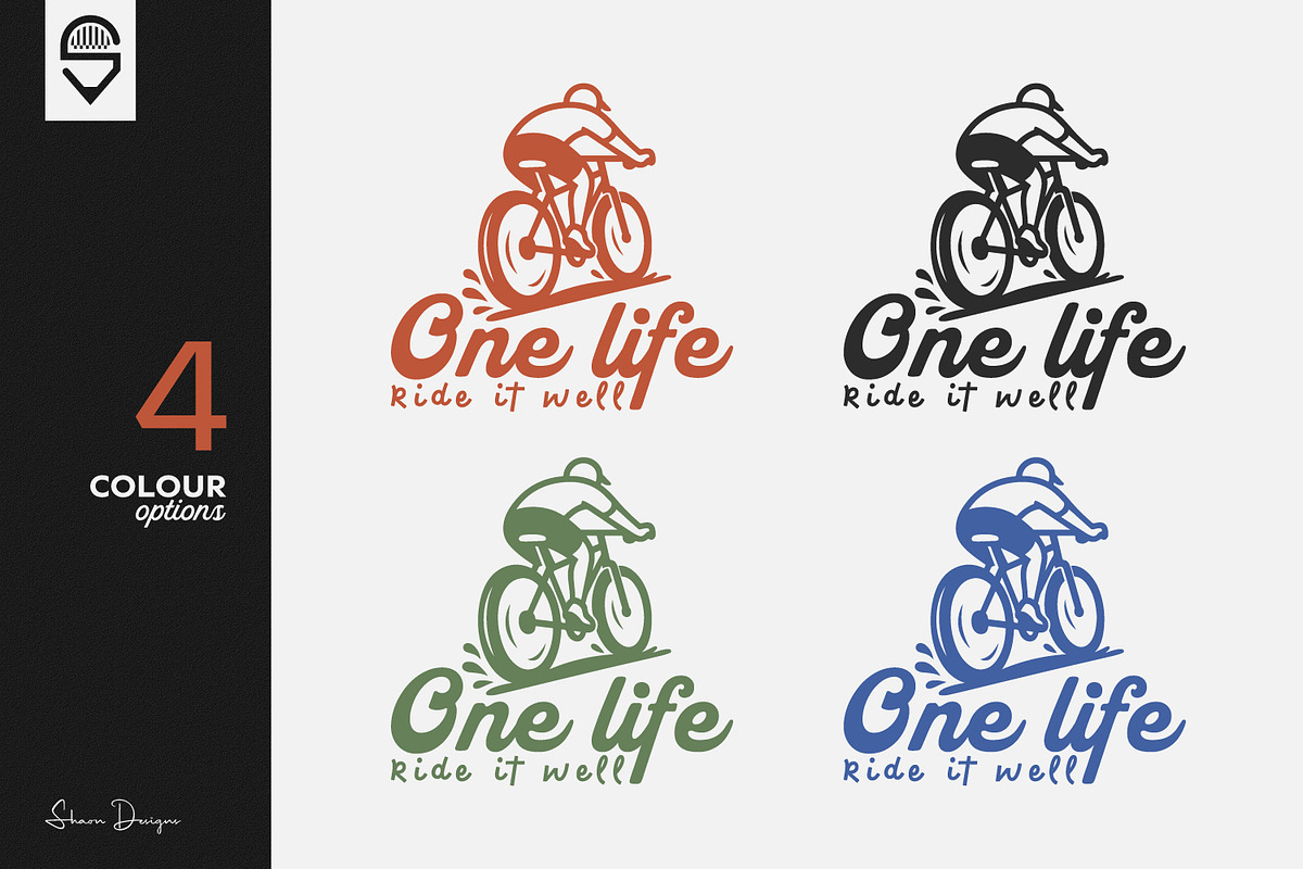 Cyclist Vector T-shirt Design, a Graphic by shaondesigns (Photo 2 of 5)