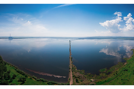 Aerial drone view of sea landscape, a Nature Photo by Jan Jack Russo Media