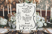 Romantic Boutique Whimsical Script, a Handwritten Font by Amalia Calligraphy (Thumbnail 6 of 7)