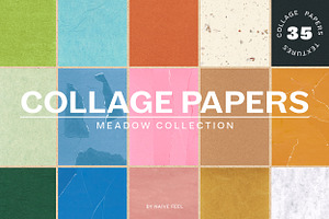 Collage Papers Textures