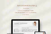 Professional CV Resume Template, a Resume Template by OkiDocs Resume Templates (Thumbnail 8 of 10)