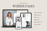 Website Template for Services, a Wix Template by Ton Rêve Design Studio (Thumbnail 2 of 7)