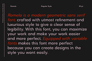 Romela Sans Serif Family, a Sans Serif Font by Sealoung (Thumbnail 3 of 12)
