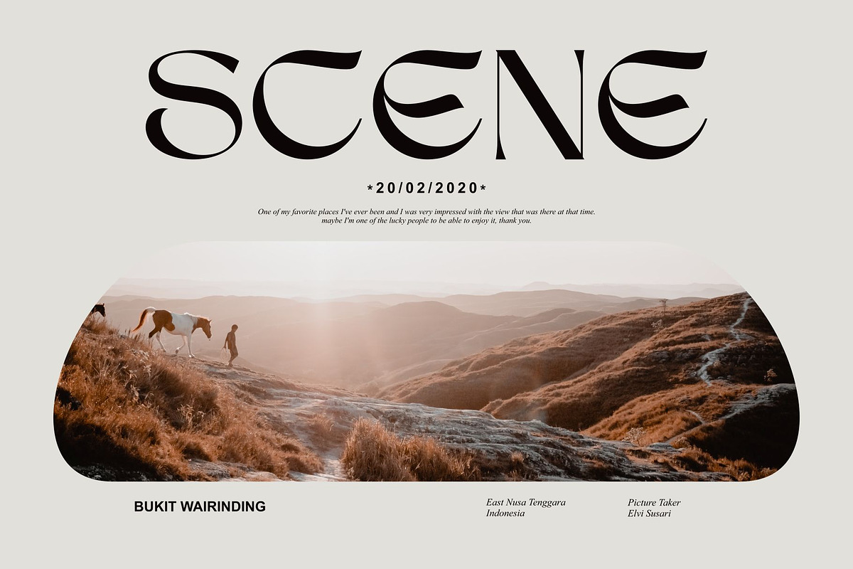 Sego Serif Font, a Serif Font by ngene (Photo 4 of 11)