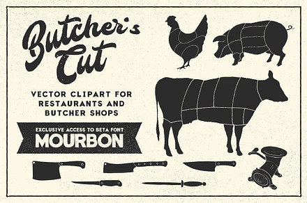 Butcher's Cut Vector Pack