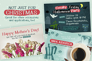 Twas the Night Before Christmas Font, a Serif Font by Quirky Queen Media (Thumbnail 5 of 7)