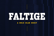 Faltige Slab Serif, a Slab Serif Font by Typia Nesia (Thumbnail 1 of 12)
