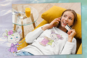 Sewing accessories and sewing mouse, an Illustration by Yuliya Art (Thumbnail 9 of 10)