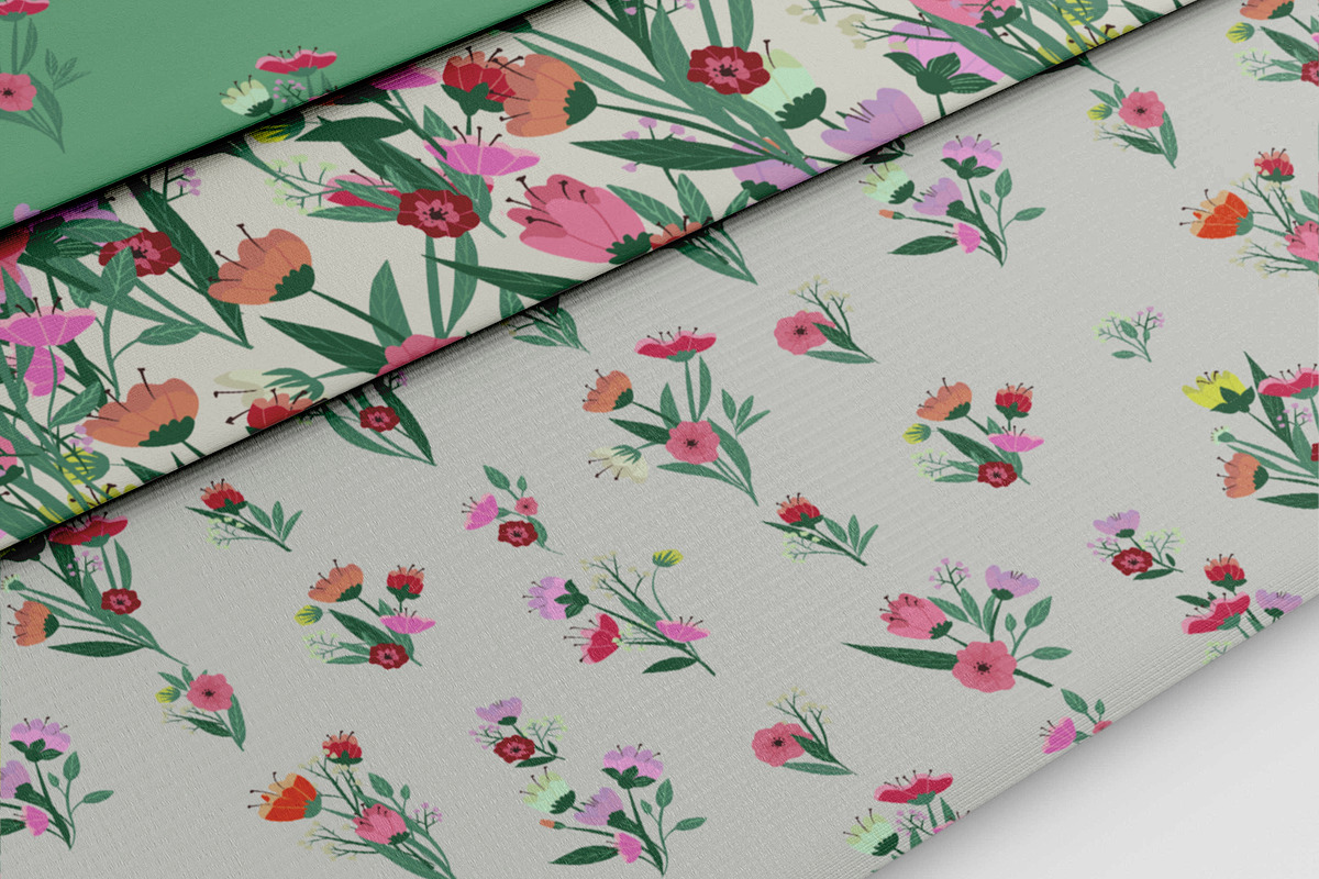 48 vector floral patterns, a Pattern Graphic by Alena Stoyko design (Photo 14 of 19)