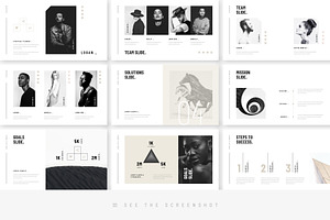 Stylish Minimal PowerPoint Template