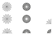 Cobweb Decorative Elements, an Object Graphic by Kessens (Thumbnail 6 of 8)
