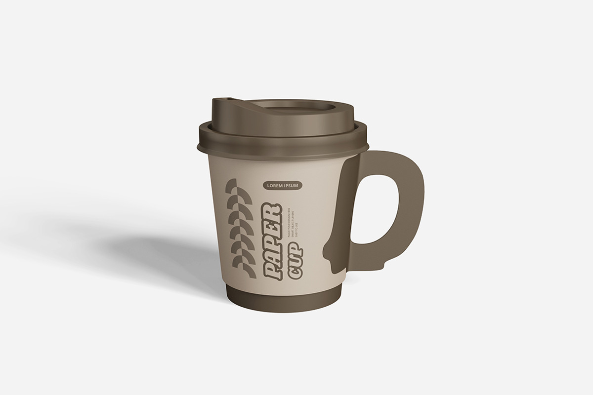 Paper Cup Mockup, a Cups & Container Mockup by bimockup (Photo 6 of 6)