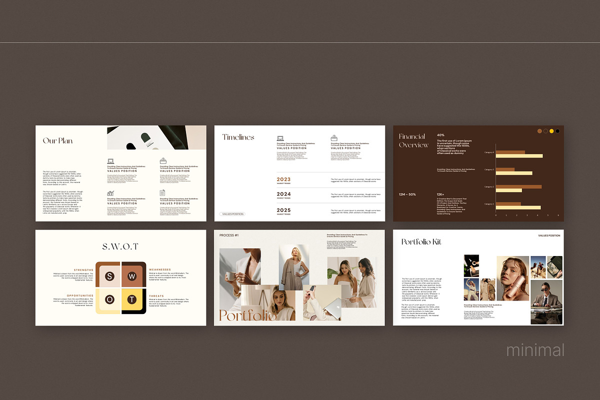Minimal | Pitch Deck Presentation, a Presentation Template by Studio Industry (Photo 9 of 12)