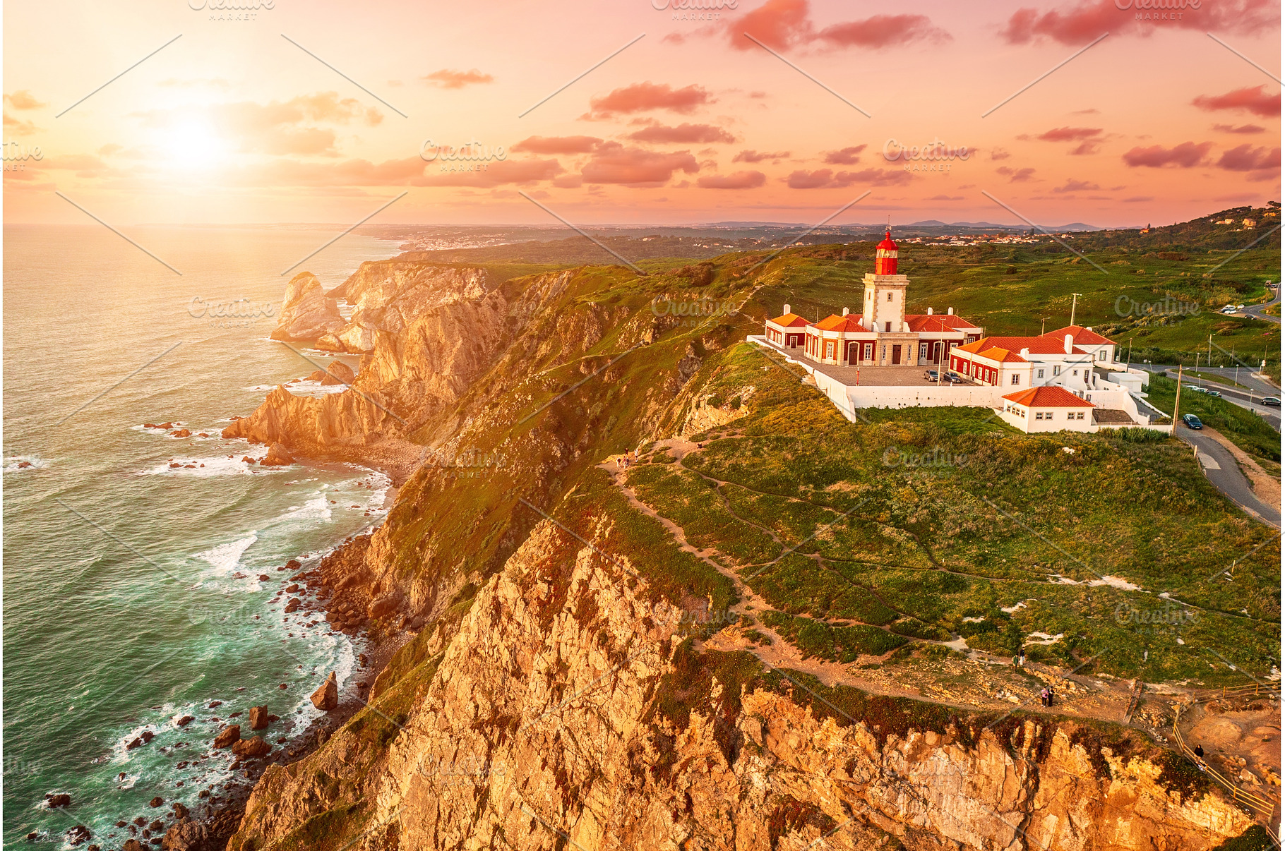 View of the Cabo da Roca Lighthouse, a Nature Photo by Nature and travel
