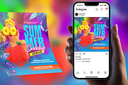 Summer Sunday Night Club Flyer, a Flyer Template by Teetouch Graphics (Thumbnail 2 of 3)