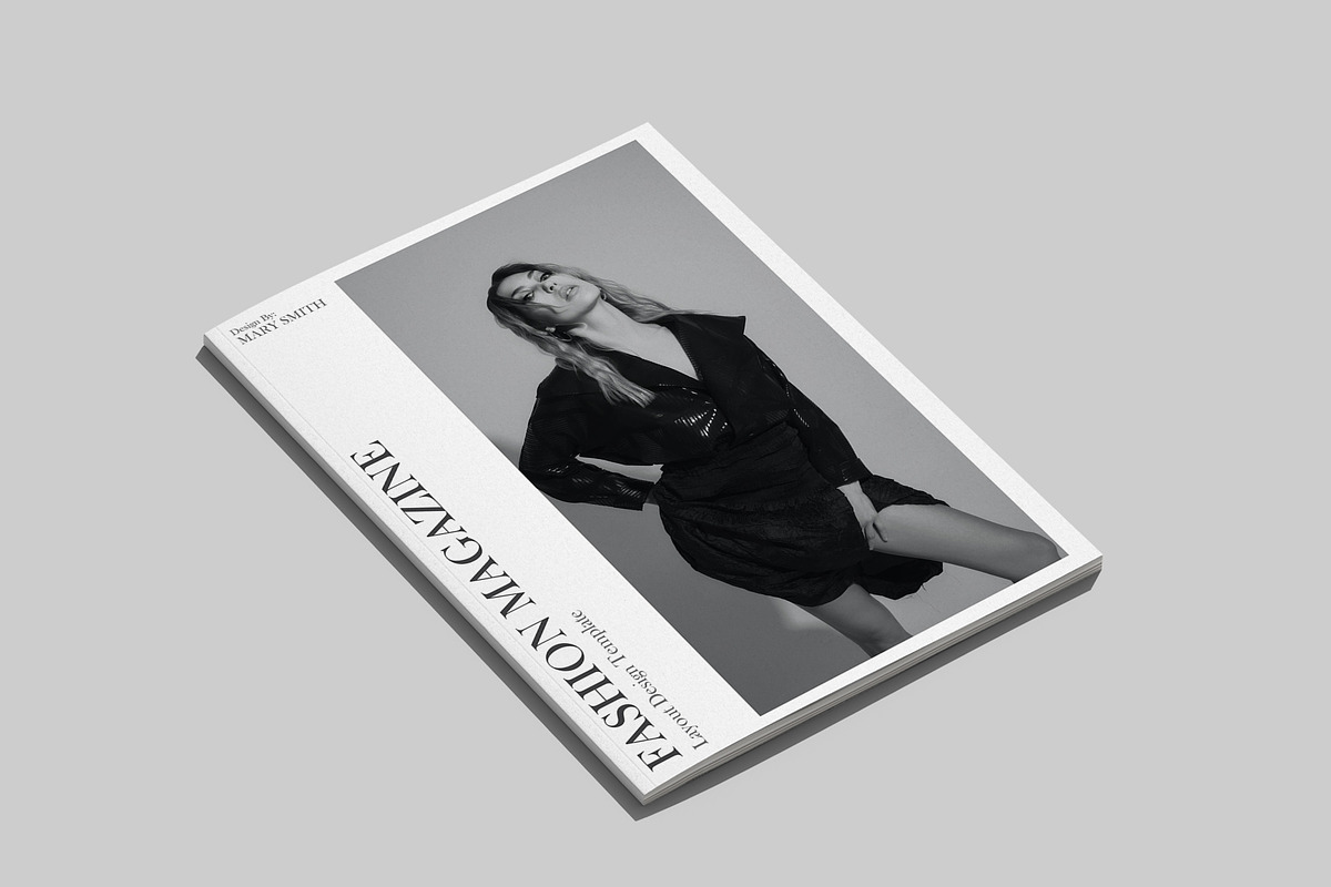 Fashion Magazine Template Design preview 2
