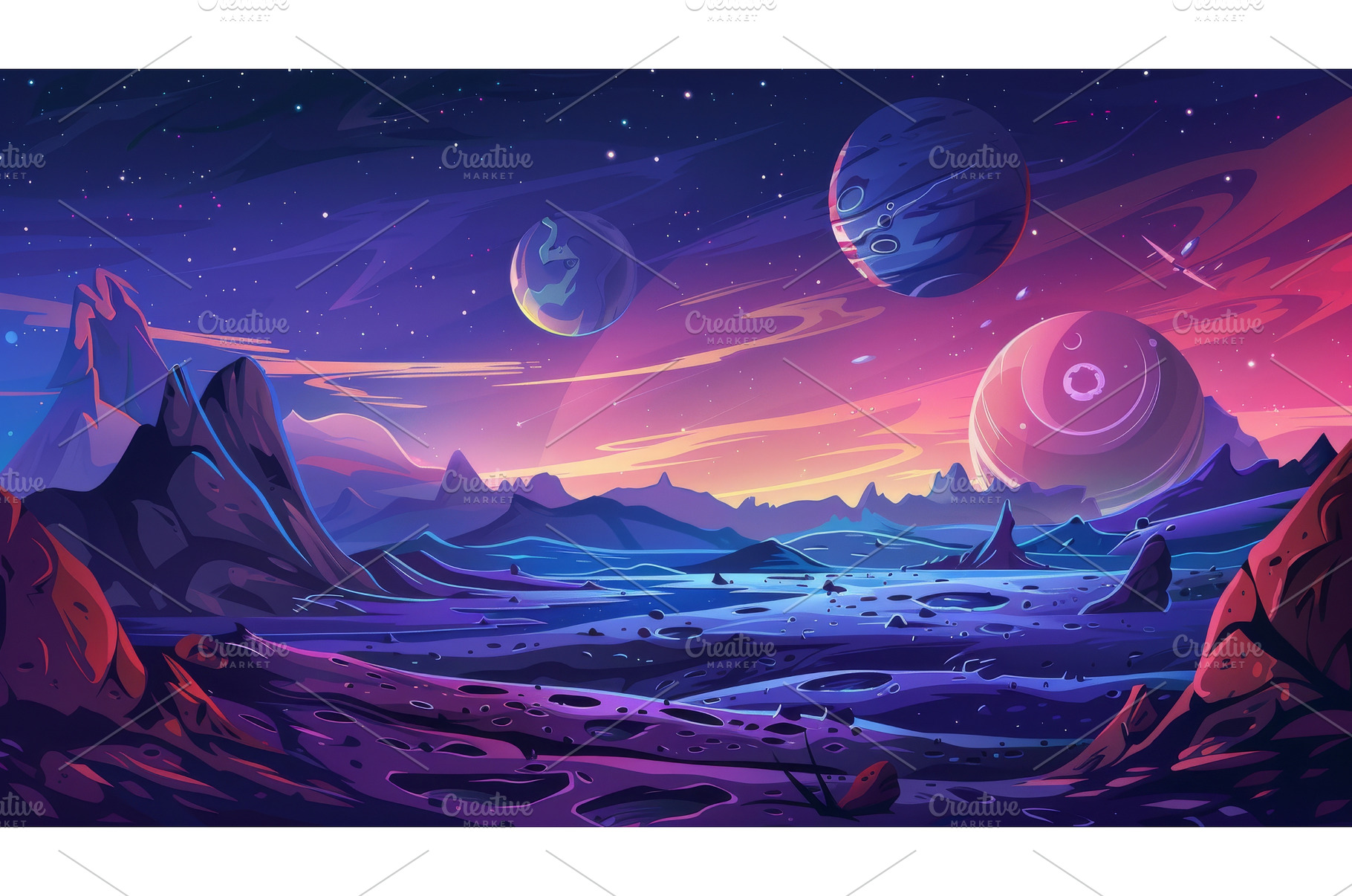 This is a cartoon illustration of a, a Nature Photo by ZinetroN