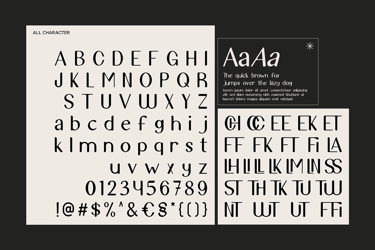 Auralithea - Luxury Sans Display, a Sans Serif Font by Indotype Foundry (Photo 4 of 10)