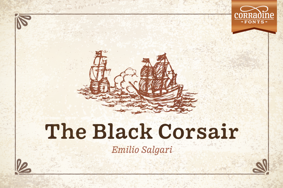 Pueblito font family, a Serif Font by Corradine Fonts (Photo 9 of 10)
