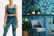 Abstract Teal Texture Allover Patter, a Texture Graphic by Gullenda (Thumbnail 5 of 6)