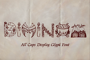 Divinum, A Fantasy Display Font, a Font by LLM Studios (Thumbnail 1 of 8)