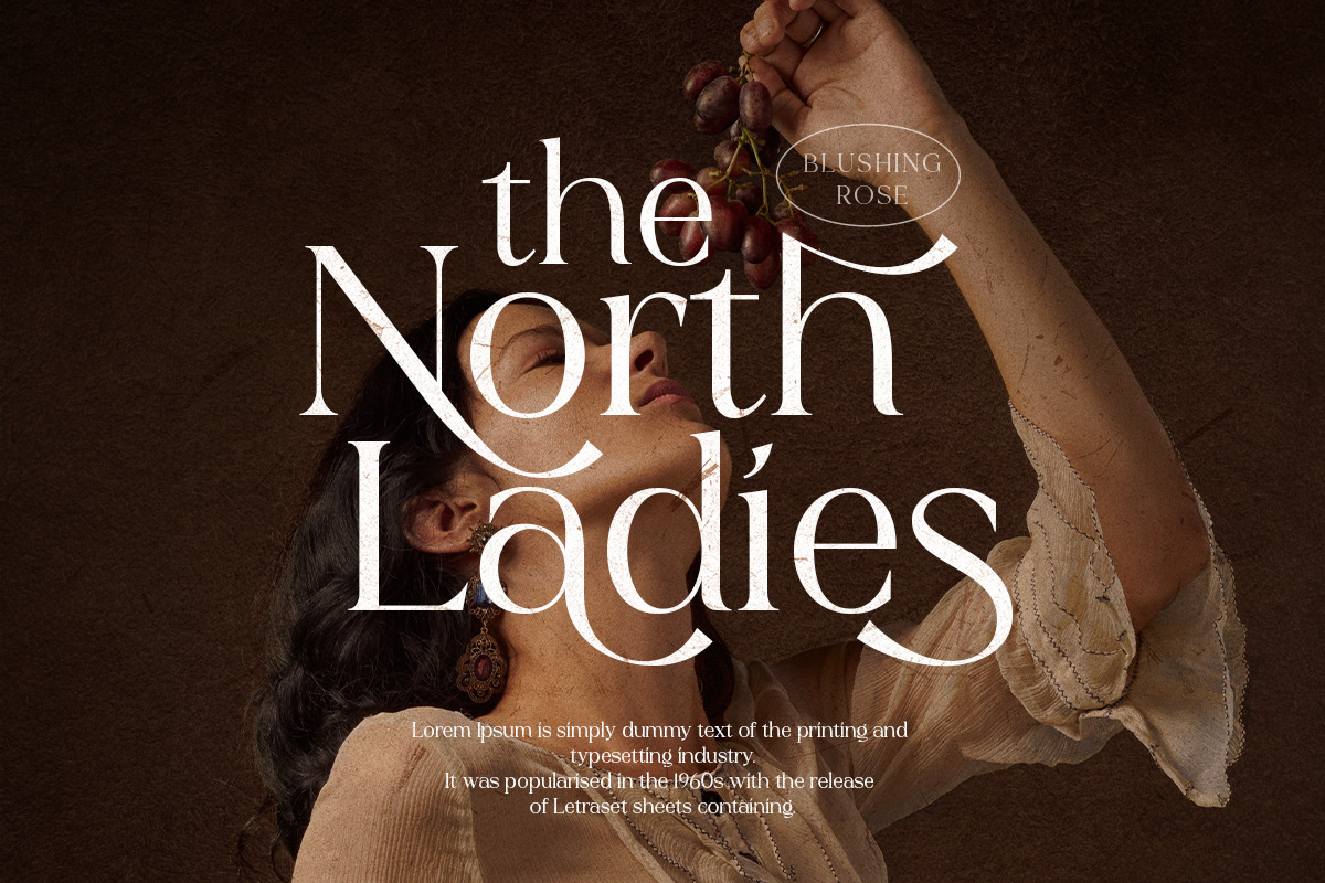 Blushing Rose - Stylish Modern Serif, a Serif Font by Sarid Ezra (Photo 3 of 13)