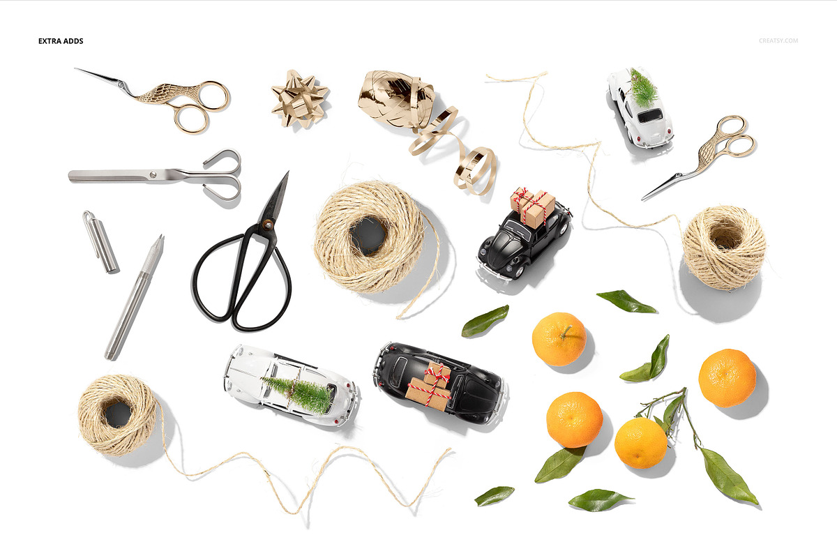 Gift Wrapping Paper Mockup Bundle, a Packaging Mockup by creatsy5 (Photo 3 of 35)
