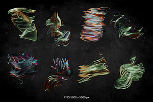 JELLYRON 3d Objects & Background