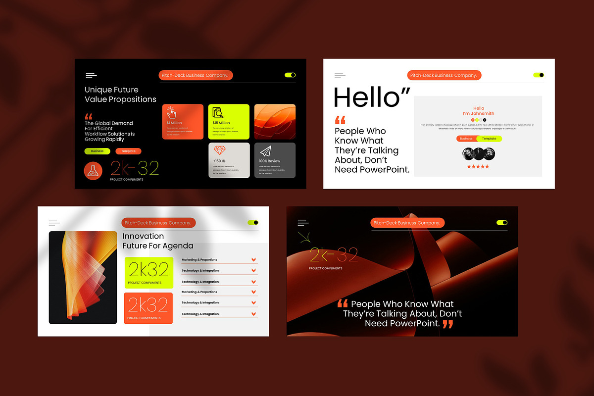 Innovation Future In Planet Template, a Presentation Template by Creative-Work (Photo 4 of 9)