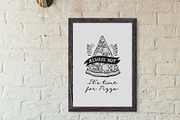 Italian Food, Pizza Illustrations, a Decorative Illustration by BarcelonaShop (Thumbnail 4 of 4)