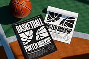 Basketball Poster Mockup, an Advertising Mockup by Brand Earth (Thumbnail 4 of 4)