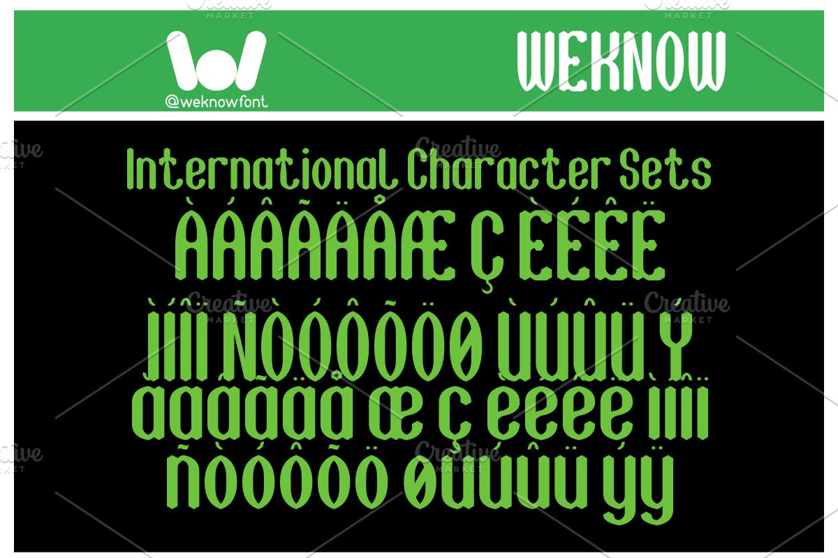 Believe System font, a Font by weknow (Photo 8 of 8)