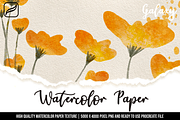 Procreate Watercolor Paper Texture, a Brush Add-On by AnniaArt (Thumbnail 1 of 2)