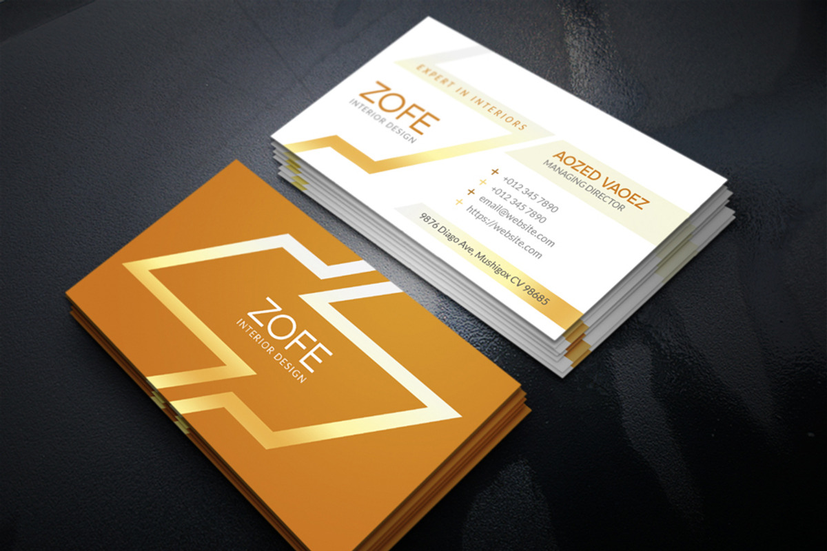Interior Business Card, a Business Card Template by xnorpix (Photo 2 of 2)